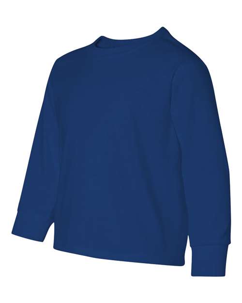 Jerzees 29BL Youth DRI-POWER ACTIVE Long-Sleeve T-Shirt #color_ROYAL