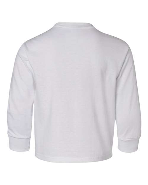 Jerzees 29BL Youth DRI-POWER ACTIVE Long-Sleeve T-Shirt #color_WHITE