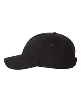 Valucap VC300Y Small Fit Bio-Washed Dad Hat #color_Black