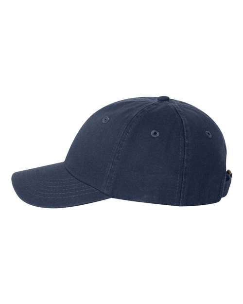 Valucap VC300Y Small Fit Bio-Washed Dad Hat #color_Navy