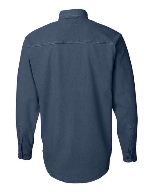 Sierra Pacific 3211 Denim Shirt #color_Dark Denim