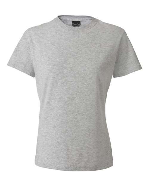 Hanes SL04 Ladies' Nano-T T-Shirt #color_LIGHT STEEL