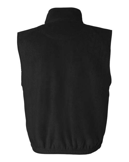 Sierra Pacific 3010 Fleece Full-Zip Vest #color_Black
