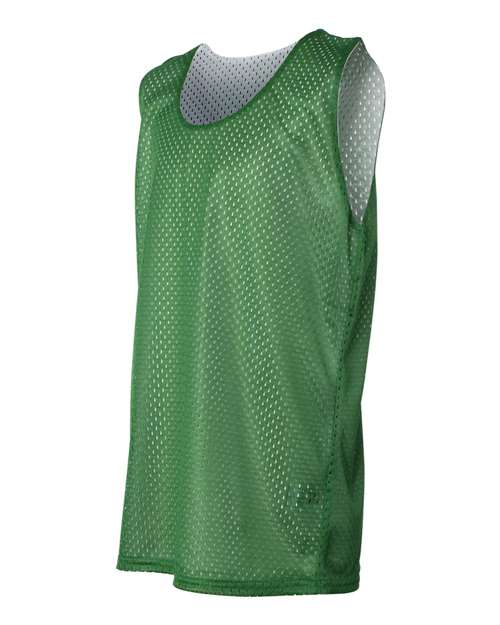 Badger 2529 Youth Pro Mesh Reversible Tank Top #color_Kelly/ White