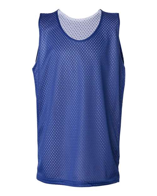 Badger 2529 Youth Pro Mesh Reversible Tank Top #color_Royal/ White