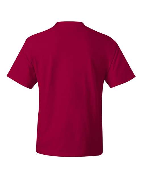 Hanes 5180 Unisex Beefy-T T-Shirt #color_DEEP RED