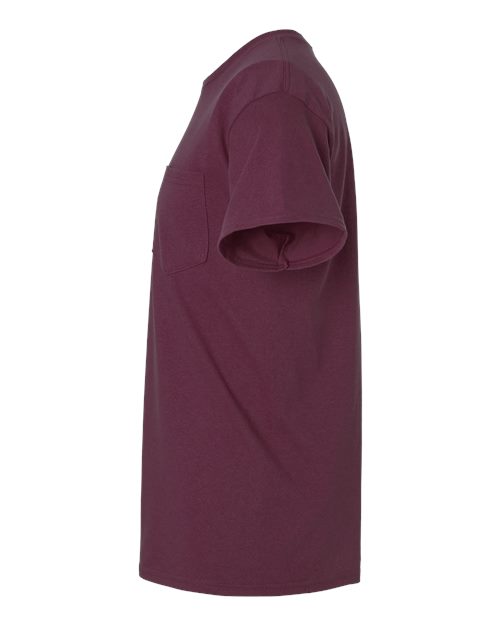 Gildan G230 Adult Ultra Cotton  Pocket T-Shirt #color_MAROON