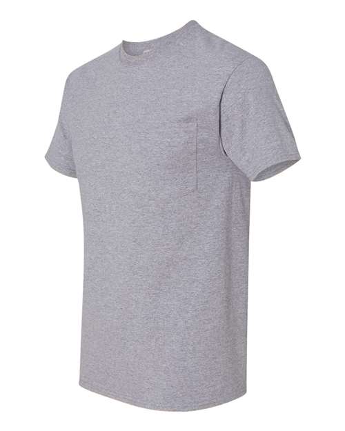 Jerzees 29P Adult DRI-POWER ACTIVE Pocket T-Shirt #color_OXFORD