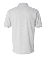Hanes 054 Adult 50/50 EcoSmart Jersey Knit Polo #color_ASH