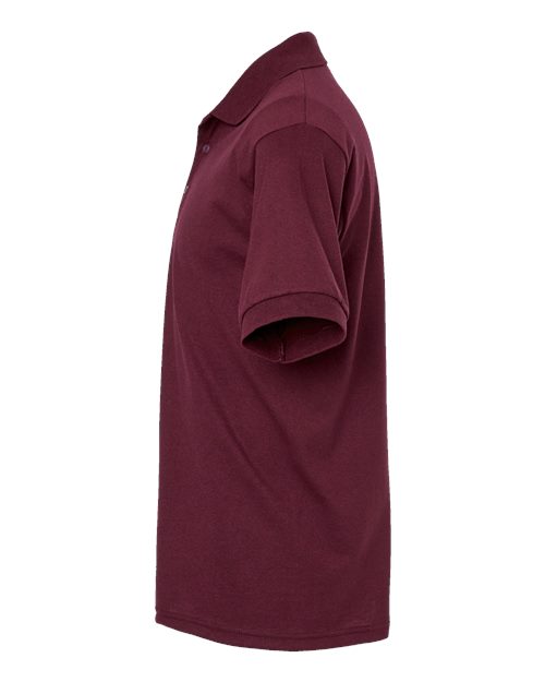 Gildan G880 Adult 50/50 Jersey Polo #color_MAROON