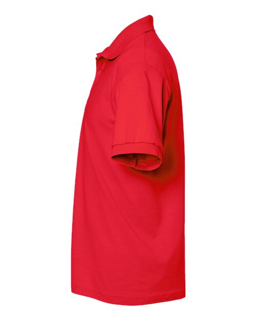 Gildan G880 Adult 50/50 Jersey Polo #color_RED