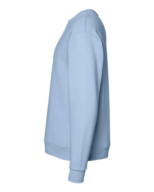 Hanes P1607 Unisex Ecosmart 50/50 Crewneck Sweatshirt #color_LIGHT BLUE