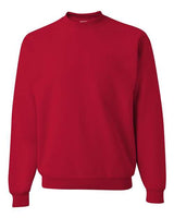 Jerzees 562 Adult NuBlend FleeceCrew #color_TRUE RED