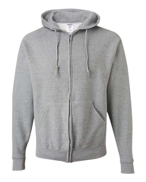 Jerzees 4999 Adult Super Sweats NuBlend Fleece Full-Zip Hooded Sweatshirt #color_OXFORD