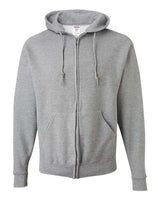 Jerzees 4999 Adult Super Sweats NuBlend Fleece Full-Zip Hooded Sweatshirt #color_OXFORD