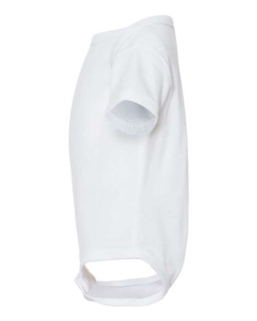 Rabbit Skins 4400 Infant Baby Rib Bodysuit #color_WHITE