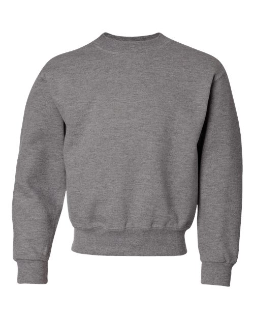 Jerzees 562B Youth NuBlend Fleece Crew #color_OXFORD