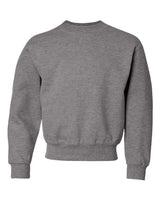 Jerzees 562B Youth NuBlend Fleece Crew #color_OXFORD