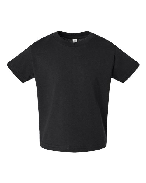 Rabbit Skins RS3301 Toddler Cotton Jersey T-Shirt #color_BLACK