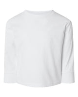 Rabbit Skins 3311 Toddler Long-Sleeve T-Shirt #color_WHITE