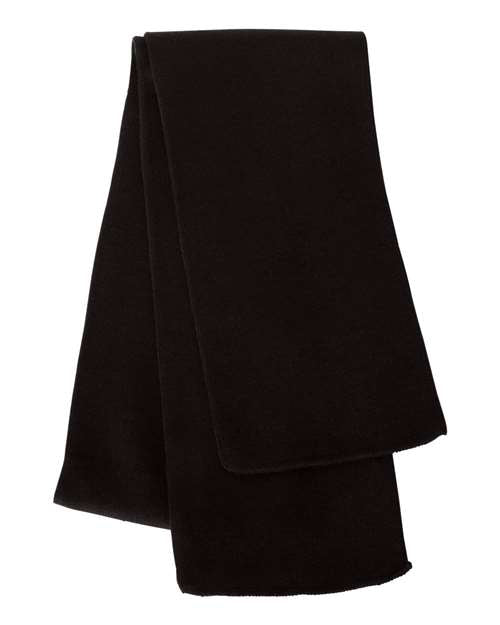 Sportsman SP04 Knit Scarf #color_Black