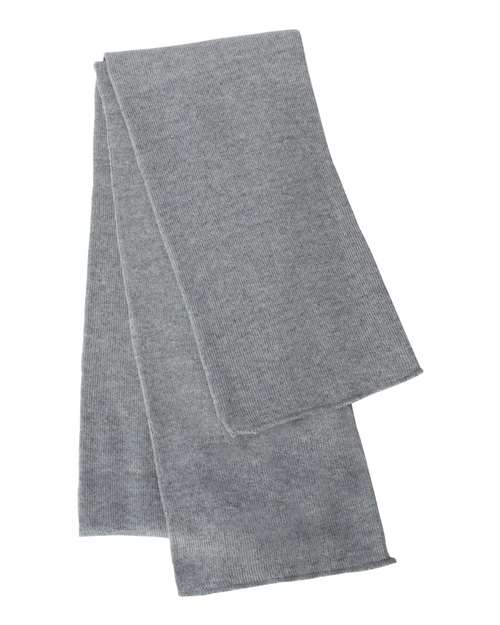 Sportsman SP04 Knit Scarf #color_Heather Grey