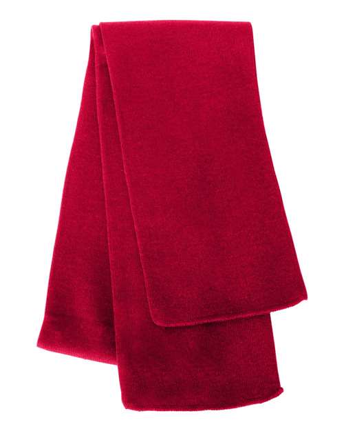 Sportsman SP04 Knit Scarf #color_Red