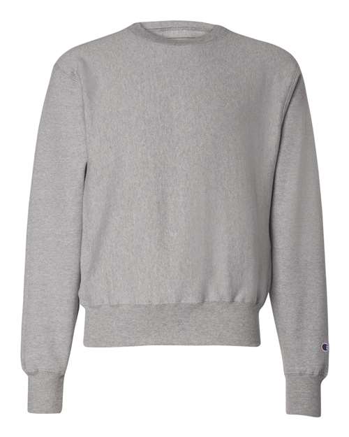 Champion S1049 Adult Reverse Weave Crew #color_OXFORD GRAY