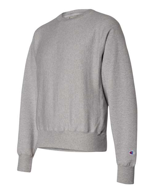 Champion S1049 Adult Reverse Weave Crew #color_OXFORD GRAY