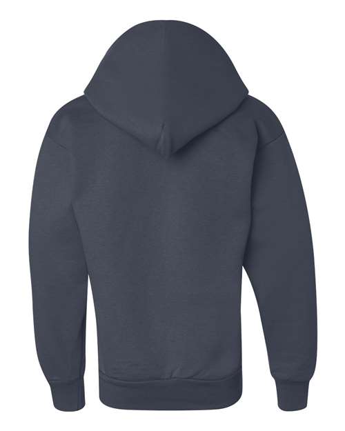 Champion S790 Youth Double Dry Eco Pullover Hooded Sweatshirt #color_NAVY