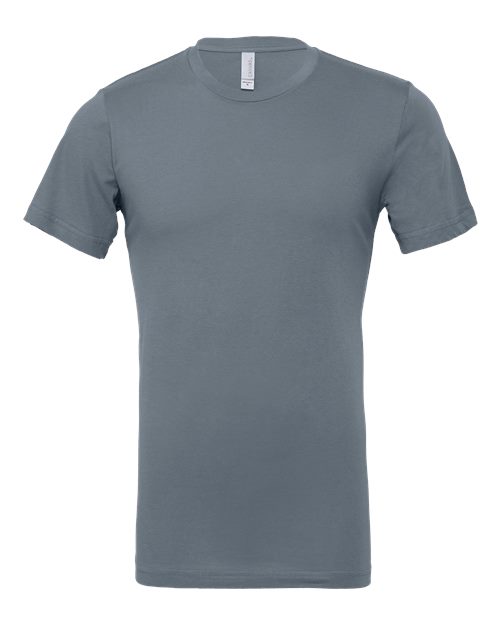 Bella + Canvas 3001C Unisex Jersey T-Shirt #color_STEEL BLUE