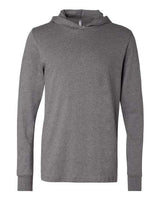 Bella + Canvas 3512 Unisex Jersey Long-Sleeve Hoodie #color_DEEP HEATHER