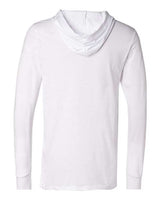 Bella + Canvas 3512 Unisex Jersey Long-Sleeve Hoodie #color_WHITE
