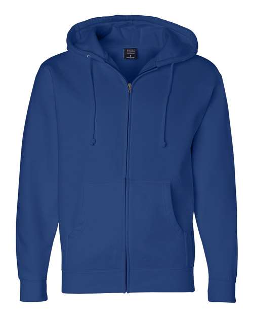 Independent Trading Co. IND4000Z Heavyweight Full-Zip Hooded Sweatshirt #color_Royal