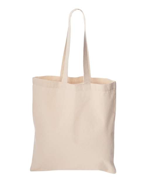 Liberty Bags 8502 BRANSON BARGAIN CANVAS TOTE #color_NATURAL