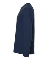 Gildan G644 Adult Softstyle Long-Sleeve T-Shirt #color_NAVY