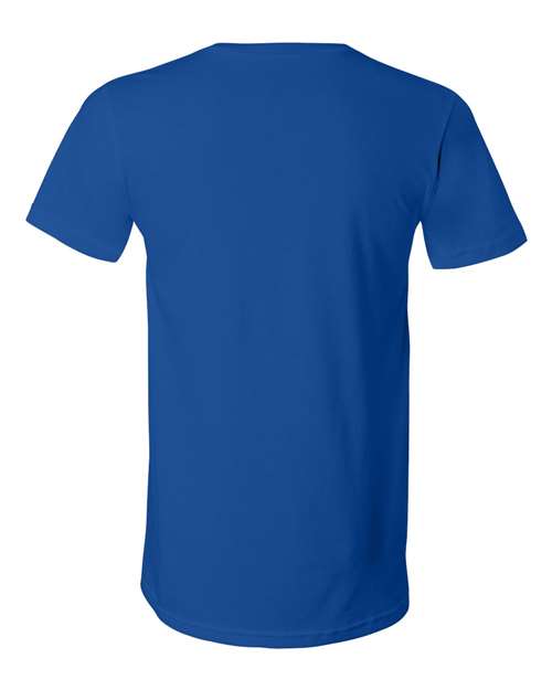 Bella + Canvas 3005 Unisex Jersey Short-Sleeve V-Neck T-Shirt #color_TRUE ROYAL