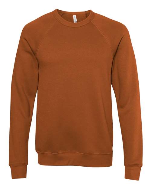 Bella + Canvas 3901 Unisex Sponge Fleece Crewneck Sweatshirt #color_AUTUMN