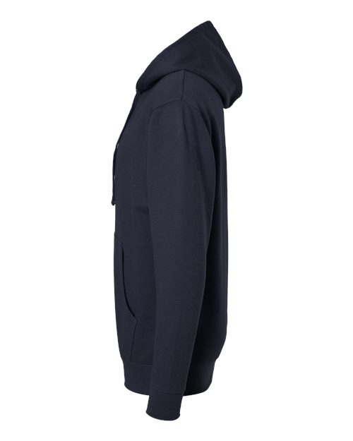 Independent Trading Co. SS4500 Midweight Hooded Sweatshirt #color_Classic Navy Heather
