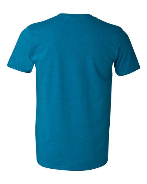 Gildan G640 Adult Softstyle 4.5 oz T-Shirt #color_ANTQUE SAPPHIRE