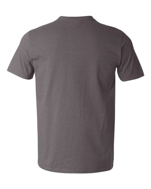 Gildan G64V Adult Softstyle V-Neck T-Shirt #color_CHARCOAL