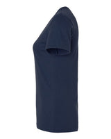 Gildan G64VL Ladies' SoftStyle  Fitted V-Neck T-Shirt #color_NAVY