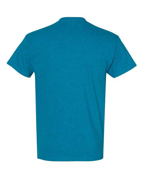 Gildan G500 Adult Heavy Cotton 5.3 oz. T-Shirt #color_ANTIQUE SAPPHIRE