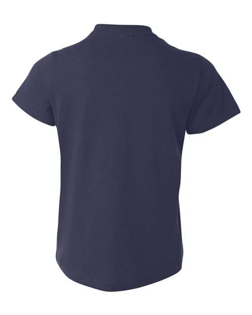 Bella + Canvas 3001Y Youth Jersey T-Shirt #color_NAVY