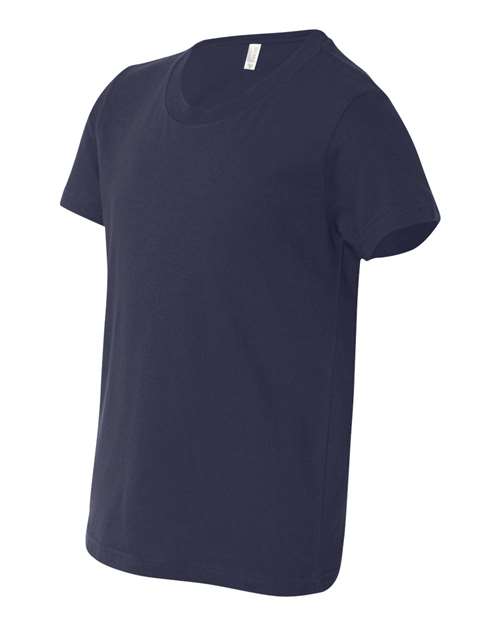 Bella + Canvas 3001Y Youth Jersey T-Shirt #color_NAVY