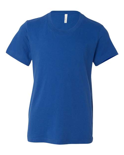 Bella + Canvas 3001Y Youth Jersey T-Shirt #color_TRUE ROYAL