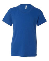 Bella + Canvas 3001Y Youth Jersey T-Shirt #color_TRUE ROYAL