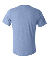 Bella + Canvas 3415C Unisex Triblend V-Neck T-Shirt #color_BLUE TRIBLEND