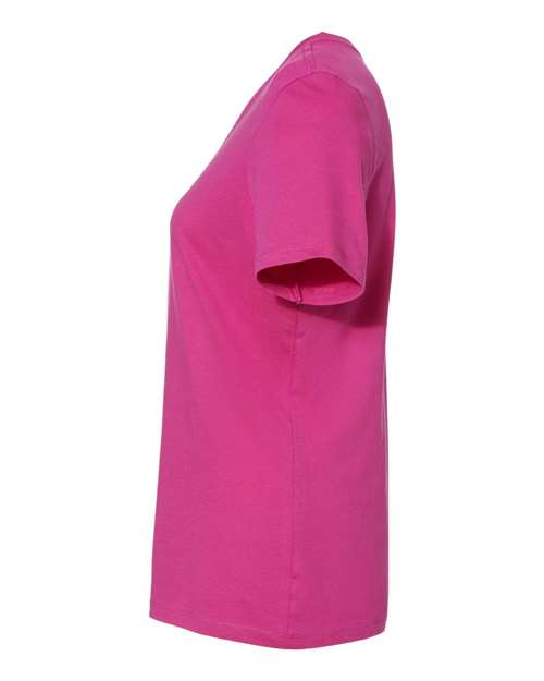 Bella + Canvas B6400 Ladies' Relaxed Jersey Short-Sleeve T-Shirt #color_BERRY