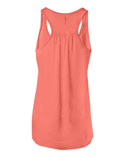 Bella + Canvas B8800 Ladies' Flowy Racerback Tank #color_CORAL